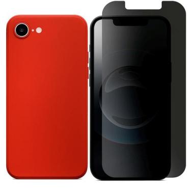 Imagem de Capa Anti Impacto Para iPhone 16e + Pelicula Privacidade - GR Global R