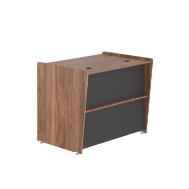 Imagem de Mesa De Atendimento 1.36 Verdu Noce Preto