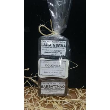 Imagem de Sabonete Sulfuroso kit c/3 sabonetes . Águas de São Pedro  - artesanal