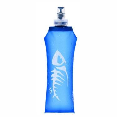 Imagem de Garrafa Squeeze Silicone Soft Leve Dobrável 250ml Aonijie - Geral