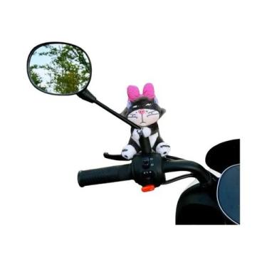 Imagem de Bonito Dos Desenhos Animados Gato Espelho Retrovisor Pingente Para Car