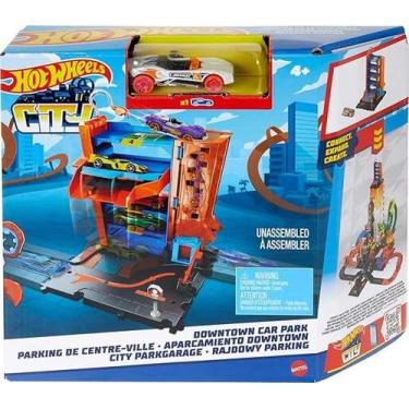 Imagem de Hot Wheels Pista de Brinquedo Garagem, Multi - Mattel