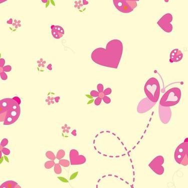 Imagem de Papel de Parede Adesivo Infantil Joaninha - 035 - Multimpressão