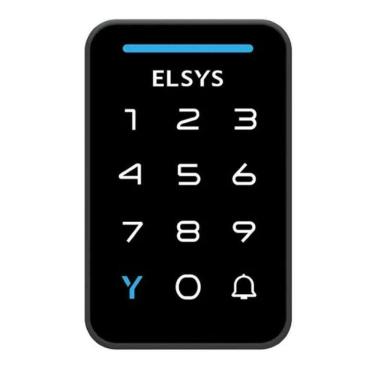 Imagem de Fechadura Digital De Sobrepor Dance Esf-Ds910V Preta Elsys