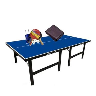 Imagem de MESA DE PING PONG MDP 18mm 1002 KLOPF + KIT Completo 5030 + Capa