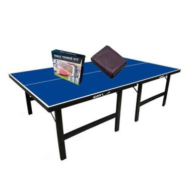 Imagem de MESA PING PONG MDP 18mm 1002 KLOPF + Kit Completo 5091 + Capa