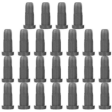 Imagem de Tofficu 25 Peças De Capa Plástico Para Soquete Rodízio, Inserções Redondas, Tampas Rodas Cadeira, Acessórios Reposição Móveis Bar E Escritório