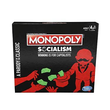 Imagem de Hasbro Monopoly Socialism Board Game Parody Adult Party Game
