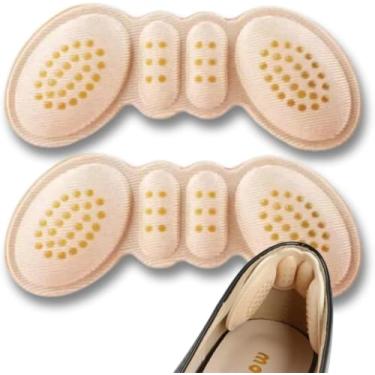 Imagem de Protetor de Calcanhar com Adesivo para Calçados – Almofada Antidor e Antibolhas para Sapatos e Salto Alto | Conforto e Proteção Diária