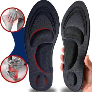 Imagem de Palmilha com Apoio no Metatarso para Dor, Calos e Pontos de Pressão No