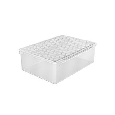 Imagem de Box caixa porta joiás ou chá organizador trasnparente uz - UZ UD