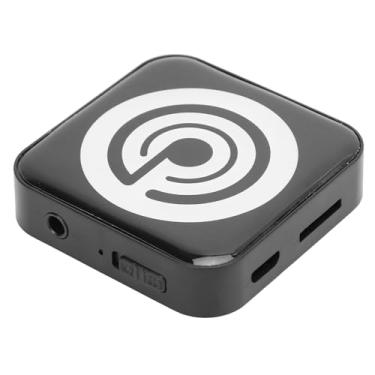 Imagem de Eujgoov MP3 Player Portátil Armazenamento Expansível Small Music Player Long Battery Life for Travellers and Comuters White Abs Material (Preto)