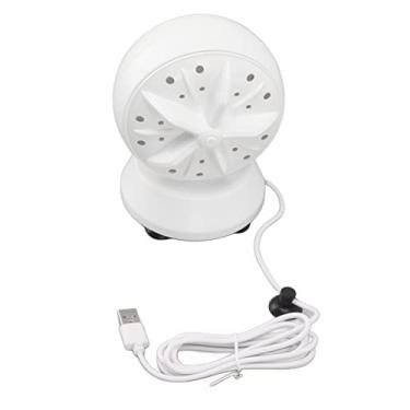 Imagem de YOUTHINK Lavadora de Turbinas Duplas, Mini Máquina de Lavar Portátil Movida a USB para Viagens, Negócios, Camping, Casa, Faculdade, Apartamentos de Trailers