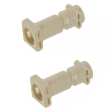 Imagem de Conector de conexão de mangueira 2x peças compatíveis com máquina de café expresso e cappuccino Delonghi