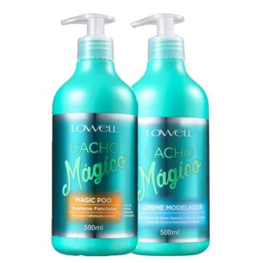Imagem de Kit Lowell Cacho Mágico Shampoo + Creme Modelador – 4060-Feminino