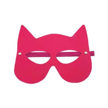 Imagem de Máscara Mulher Gato - Disponível em 5 Cores  Brasil Fetiche, Rosa