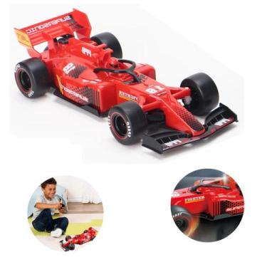 Imagem de Carrinho F1 Controle Remoto Efeito Fumaça E Luz Led Alta - Drift Go Fo
