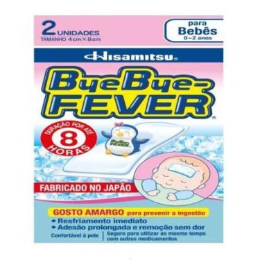Imagem de Adesivo Alívio Da Febre Bye Bye Fever Bebês 0 A 2 Anos 2 - Hisamitsu