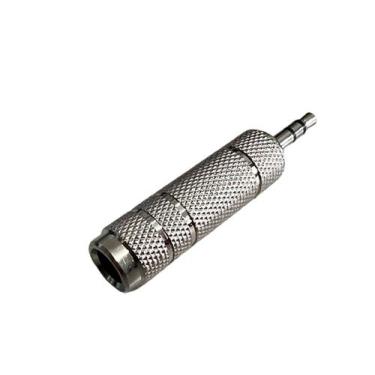Imagem de Adaptador P2 Jack P10 Metal Estéreo Mesa Fone de Ouvido - MXT