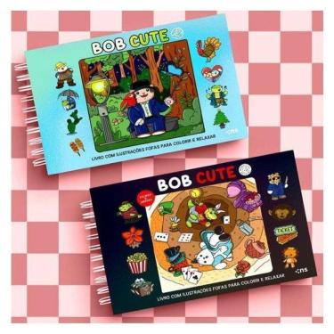 Imagem de Kit Bob Cute Capa Dura – Capa Dura Azul + Capa Dura Preto