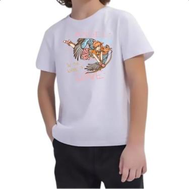 Imagem de Camiseta Infantil Angel Cupid - In the name of love - Alearts, 8