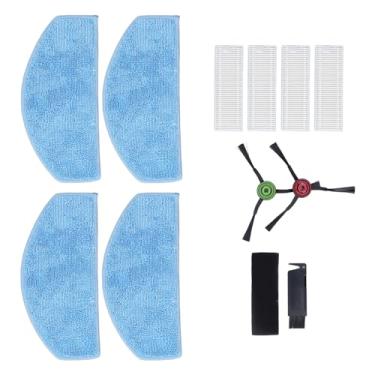 Imagem de Akozon Título: Kit de Pano de Esfreganchamento Lateral do Filtro de Varredura Eficiente para Laresar Evol 3 & Tikom G8000 - Acessórios Laváveis e Reutilizáveis para Limpeza Aprimorada