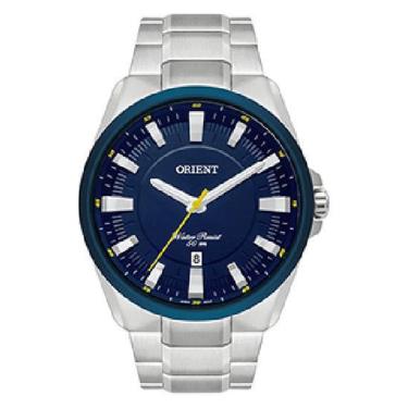 Imagem de Relógio Masculino Orient Puls Aço 50M Ref. Mbss1356-D1Sx