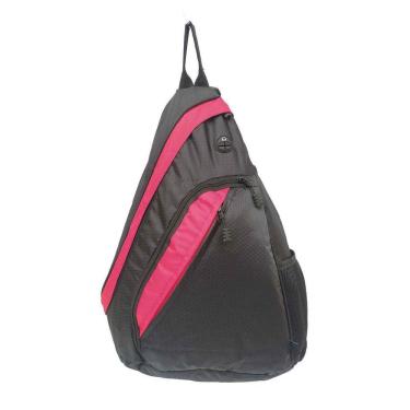 Imagem de Mochila Bolsa Transversal Vermelha 46x15x35