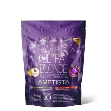 Imagem de Po Descolorante Ultra Blonde Ametista Stand Pouch 300 G Probelle