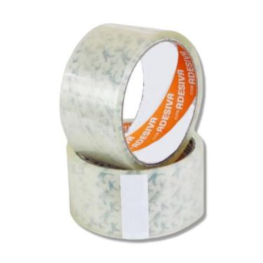 Imagem de Fita adesiva transparente para empacotamento 45mm x 40m, alto poder de
