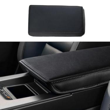 Imagem de Neepiar Capa de apoio de braço para console central compatível com Honda Prologue EV 2024 2025 2026 capa de caixa de apoio de braço de couro preto protetor de almofada de tampa de descanso de braço