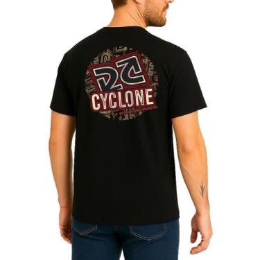 Imagem de Camisa Cyclone Giant Letters Metal, Preto, M