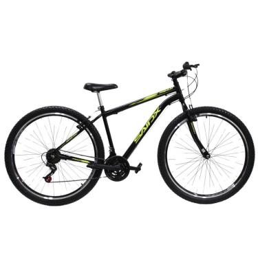 Imagem de Bicicleta Aro 29 Quadro Aço 21 Vel Freios V Brake Saidx Premium Preto Amare