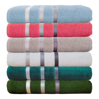 Imagem de Kit 6 Toalhas De Banho Teka Dry 100% Algodão Sortidos, Sortidos