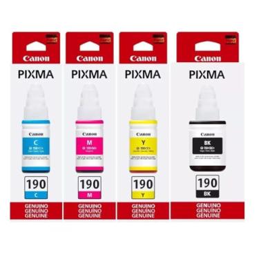 Imagem de Refil de Tinta Gi-190 Para Impressora G1100 G2100 G3100 e G3102 7.000 Pags C.a.no.n