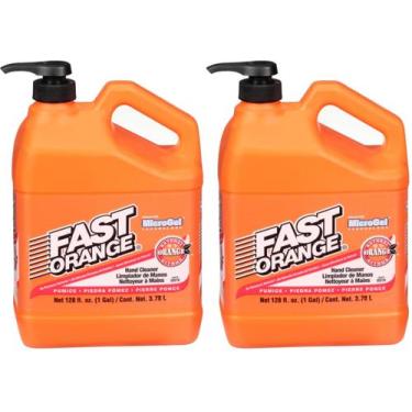 Imagem de Limpador de mãos Fast Orange Permatex 25219 Pumice Lotion 3.78L
