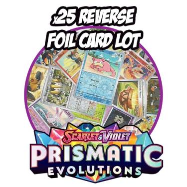 Imagem de Pokemon - 25 Prismatic Evolutions Reverse Foil Card Lot