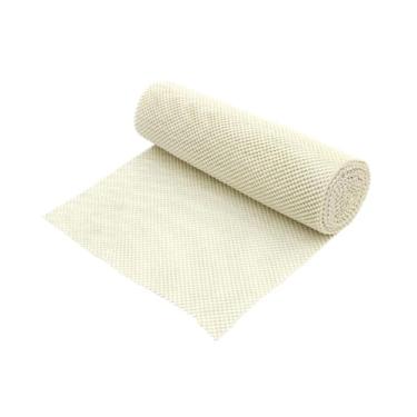 Imagem de RNXRZANK Tapete Antiderrapante para Gavetas E Prateleiras de Pilates, Tapete Antiderrapante para Móveis de área Externa, Branco