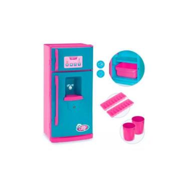 Imagem de Geladeira LeChef com Acessórios Luz e Som - Sortida - Usual Brinquedos