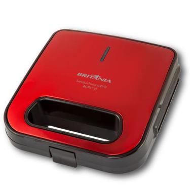 Imagem de Sanduicheira e Grill Britânia BGR15VI Redstone 750W