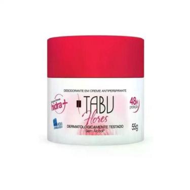 Imagem de Tabu Desodorante Creme Flores 55g