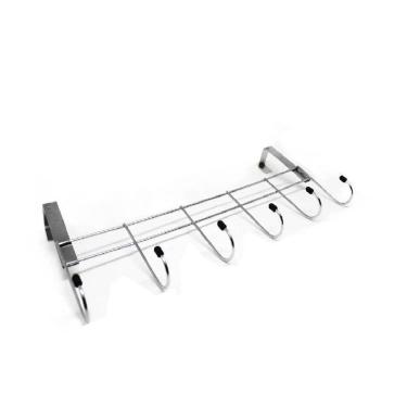 Imagem de Cabide Com 6 Ganchos para Porta 3,5cm