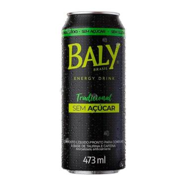 Imagem de Energético Baly Energy Drink Tradicional Sem Açúcar 473ml