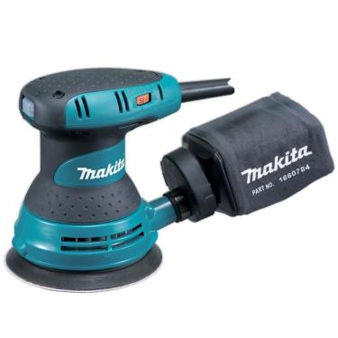 Imagem de Lixadeira Rotorbital Com Lixa E Saco Coletor 300 Watts 110 Volts - Bo5031 - Makita