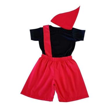 Imagem de Fantasia Bermuda e Gorro Menino Infantil