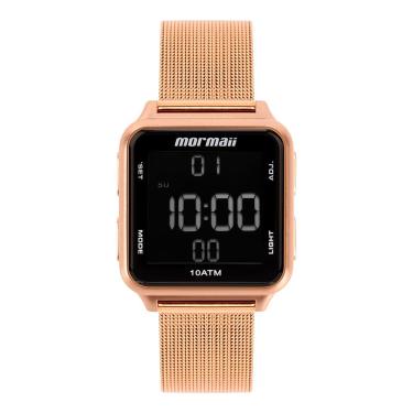 Imagem de Relógio Mormaii Feminino Digi Rosé - Mo21800-7p