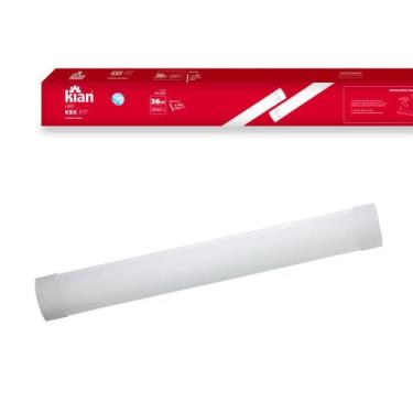 Imagem de Luminária Slim Linear Sobrepor Led 36w Alta Potencia 6500k - kian, Biv