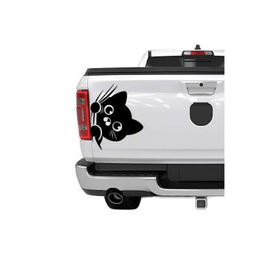 Imagem de Adesivo Para Carro Gatinho Espiando
