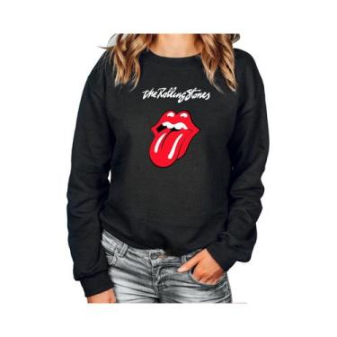 Imagem de Moletom com capuz Rolling Stones Musical Rock Band unissex - Lightbek 