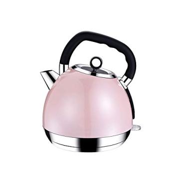 Imagem de Chaleira elétrica de 1,8 litros, aço inoxidável 304, grau alimentício, desligamento automático, chaleira elétrica de segurança esperançosa